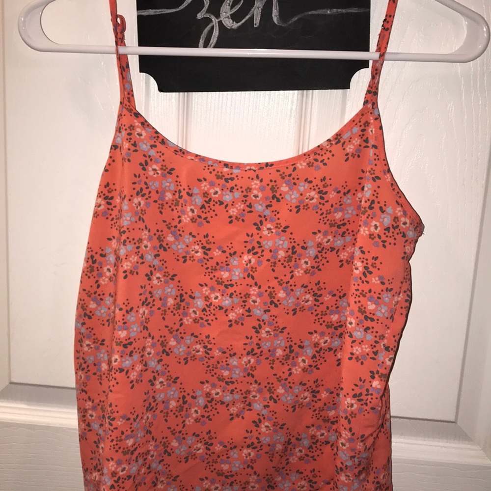 floral print summer crop top